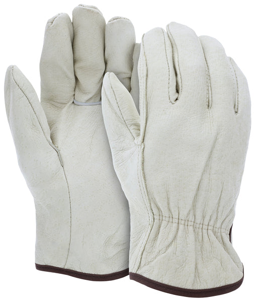 MCR Safety Economy Pig Grain Drvr Glove Str Thumb