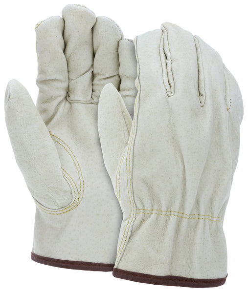 MCR Safety Ind Grade Pig Drvr Red Fleece Lnd Key Th