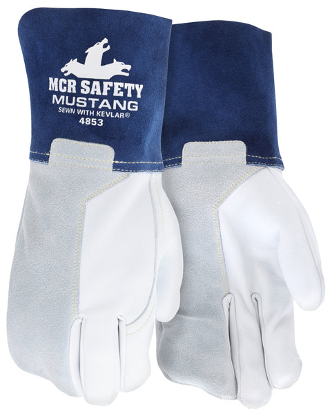 MCR Safety Grain Goat Kevlar Lined MigTig Mitt