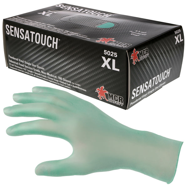 MCR Safety Vinyl Disposable Industrial Grade Pwd