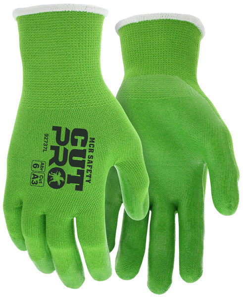 MCR Safety Cut Pro,13g,Grn HyperMax, Silicone L