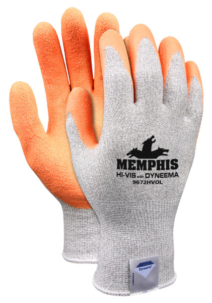 MCR Safety Dynma, S&P, Hi-Vis, Orange, Latex, L