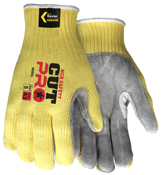 MCR Safety Grip Sharp Kevlar/Leather 7 Gauge