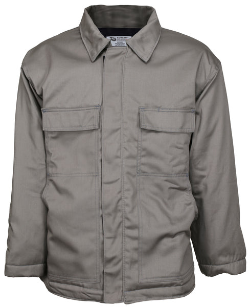 MCR Safety FR Insulated Chore Coat Gray L