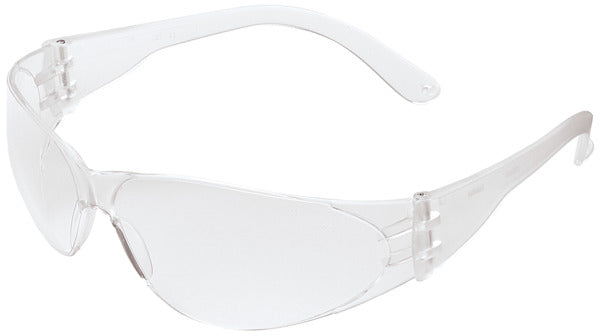 MCR Safety Checklite CL1 Clear Lens Uncoated - BULK