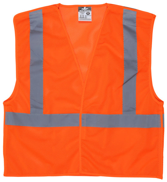 MCR Safety Class 2, Tear-Away, Poly Safety Vest, 2