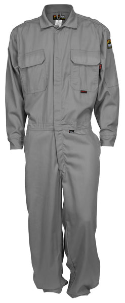 MCR Safety Deluxe Coverall Westex Ultrasoft FR Gray