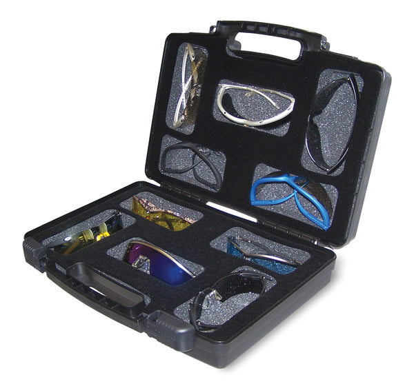 MCR Safety Eyewear 10 Pair Hard Travel Case