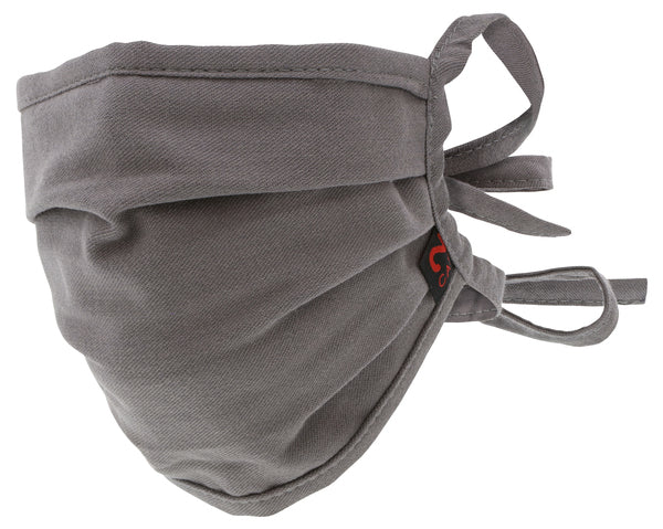 MCR Safety FR Face Mask, Gray, One Size Fits All