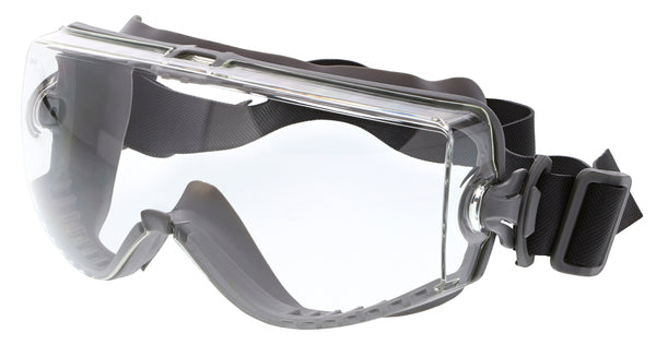 MCR Safety Hydroblast HB3 Gray, Clear MAX6 Rubber