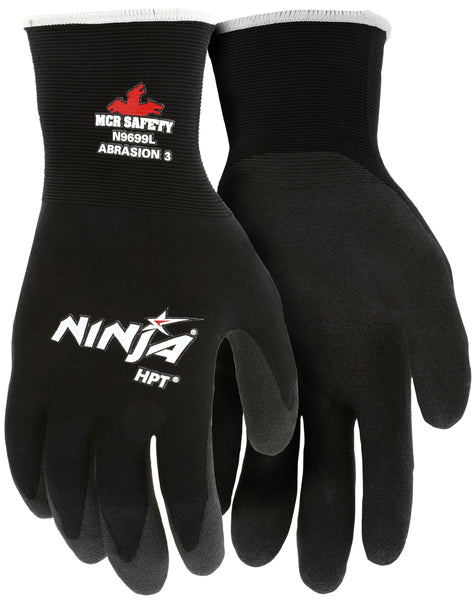 MCR Safety Ninja HPT, 15 Ga, PVC Foam -Black Nylon