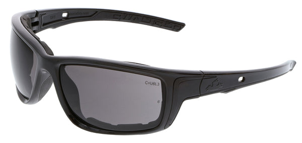 MCR Safety Swagger SR5 Charcoal Frame, Gray MAX6