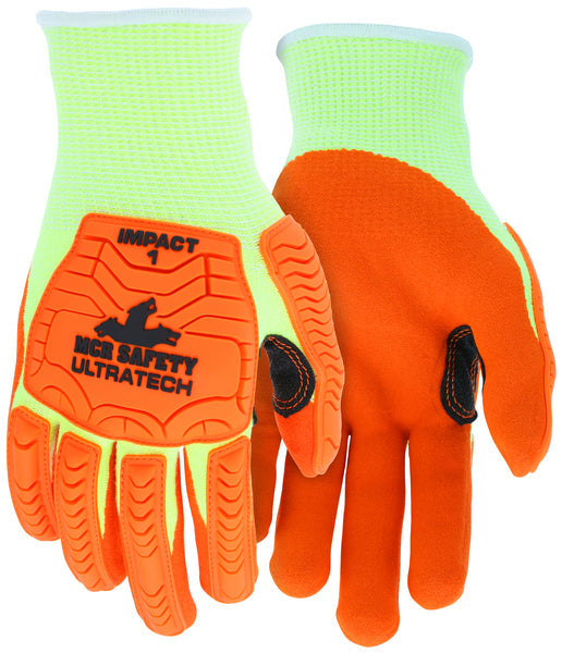 MCR Safety UltraTech Stitched A5, Hivis Orange SFN