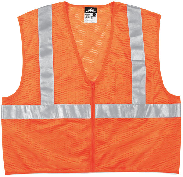 MCR Safety Value Class 2, 2 pockets, Orange S