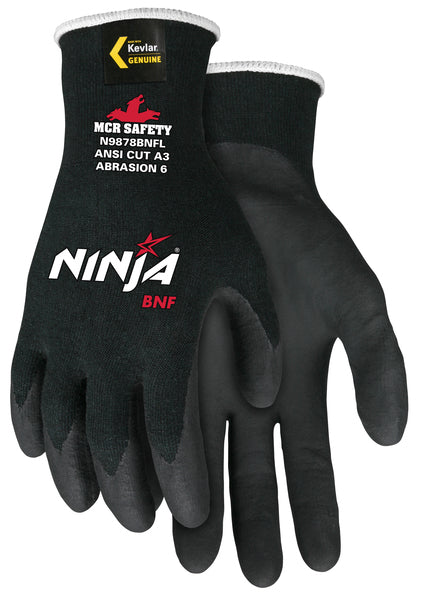 MCR Safety Ninja BNF, 18ga Black Kevlar L