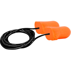 RADNOR™ T-Shape Polyurethane Foam Single-Use Corded Earplugs (200 per Box)