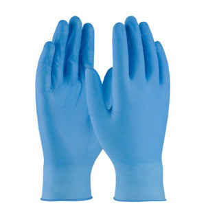 Exam Glove McKesson Confiderm® 3.5C Medium NonSterile Nitrile Standard Cuff Length Textured