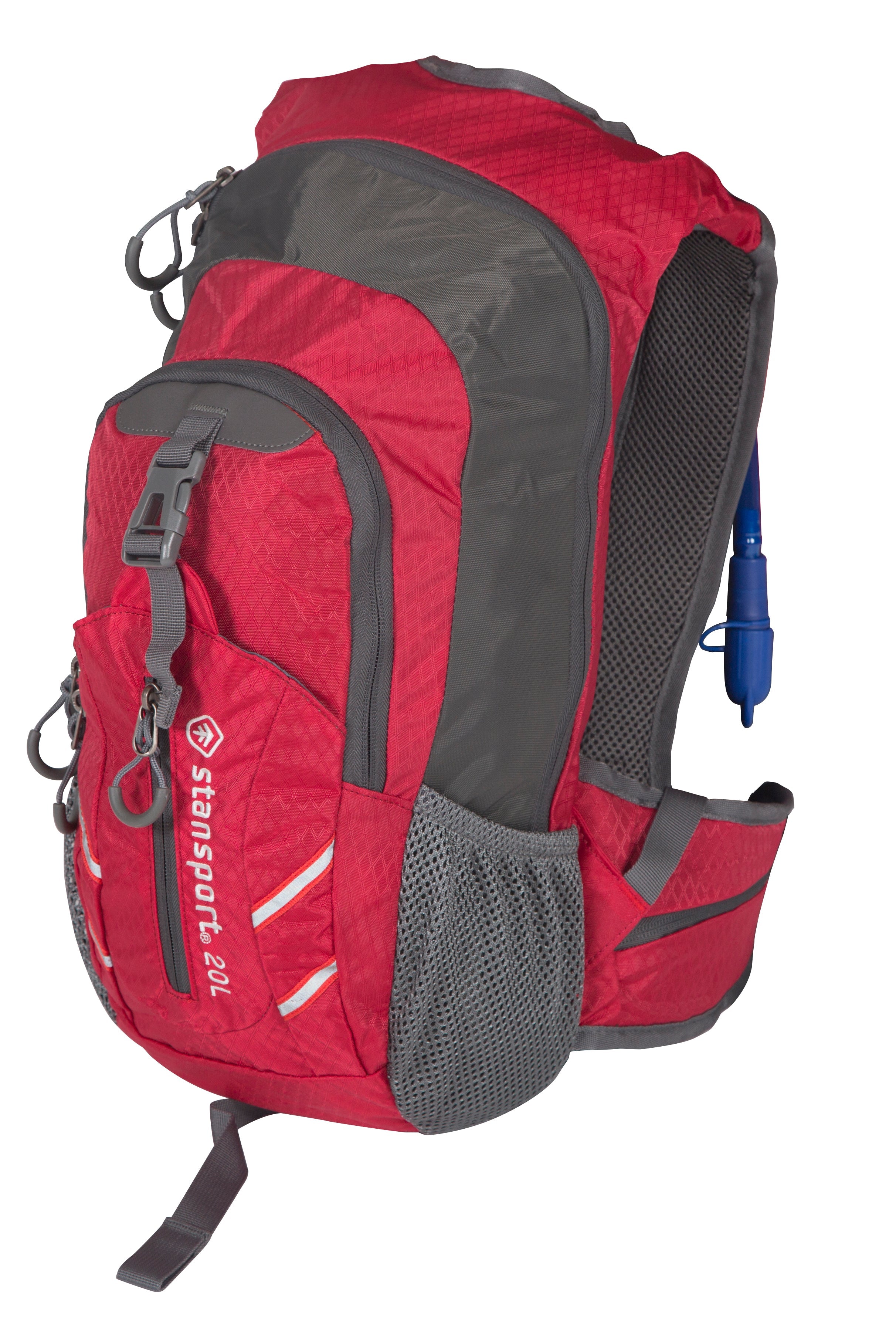 Daypack With Water Bladder - 20 Liter - Red