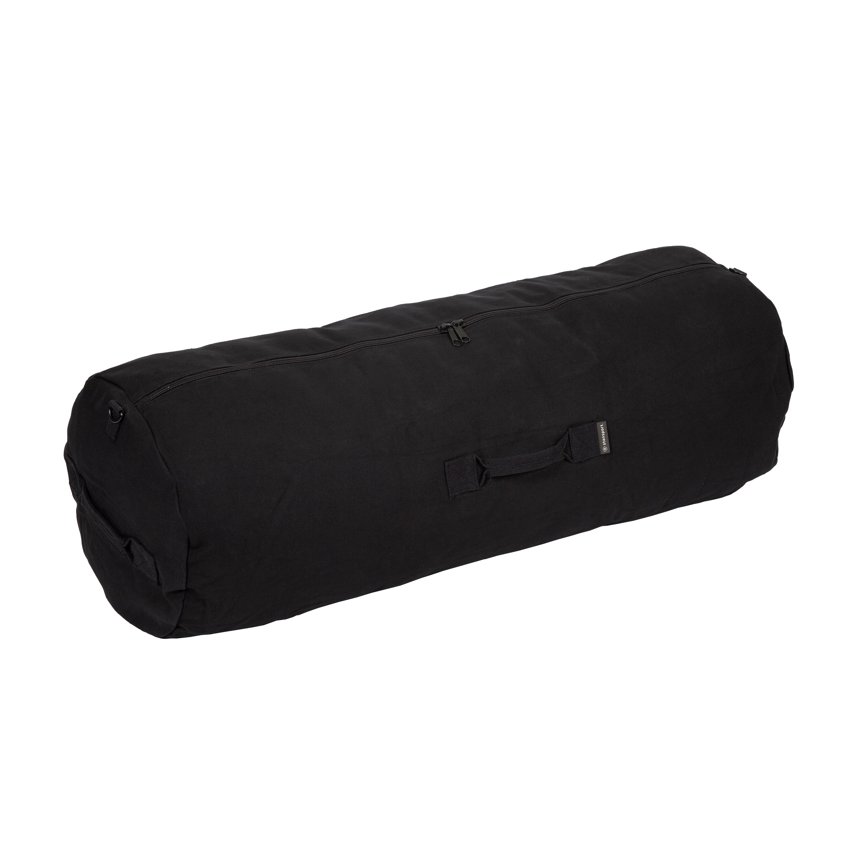 Duffel Bag With Zipper - Black - 42 In X 15 In X 15 In