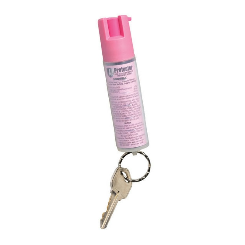 Pink Protector Dog Spray with Key Ring