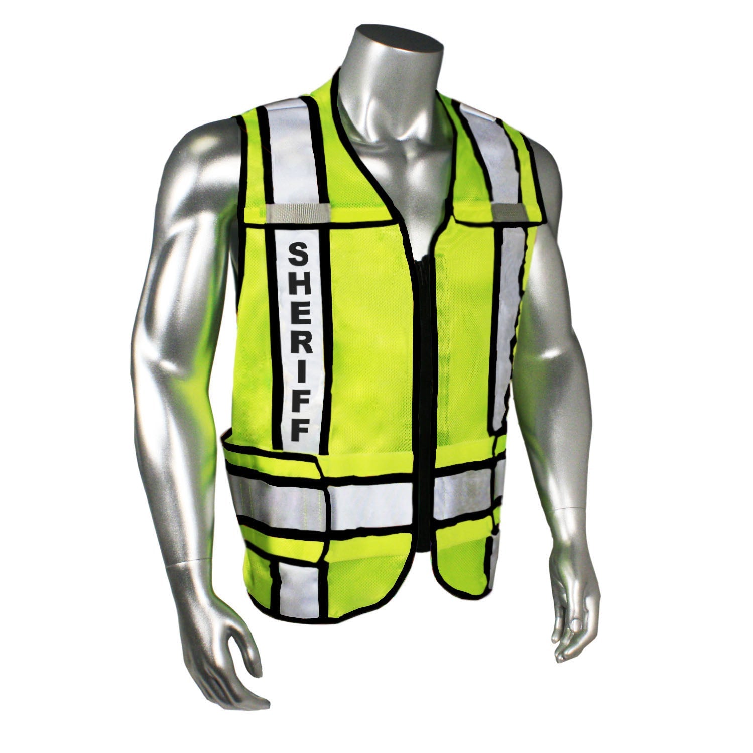 Radwear USA LHV-207-3G Police Safety Vest - Sheriff