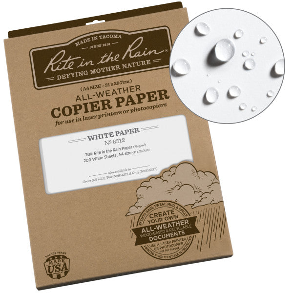Copier Paper - White - A-4 (21 X 29.7 Cm) - 200 Sheets