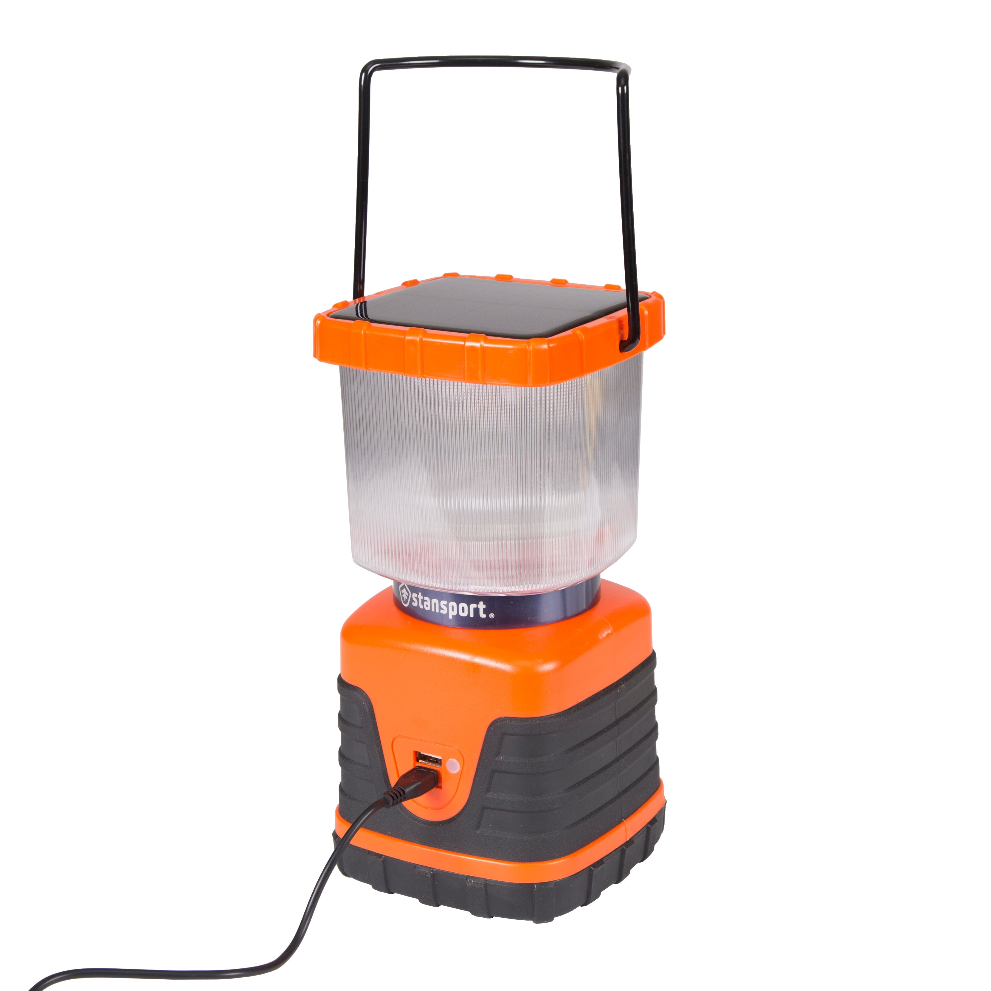 Solar 600 Lumens Lantern With Cree Bulb, Usb Plug In