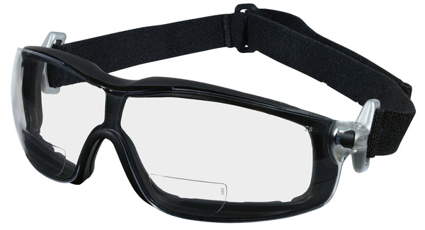 MCR Safety RT1 Black Frame, Magnifier 1.0 CL AF