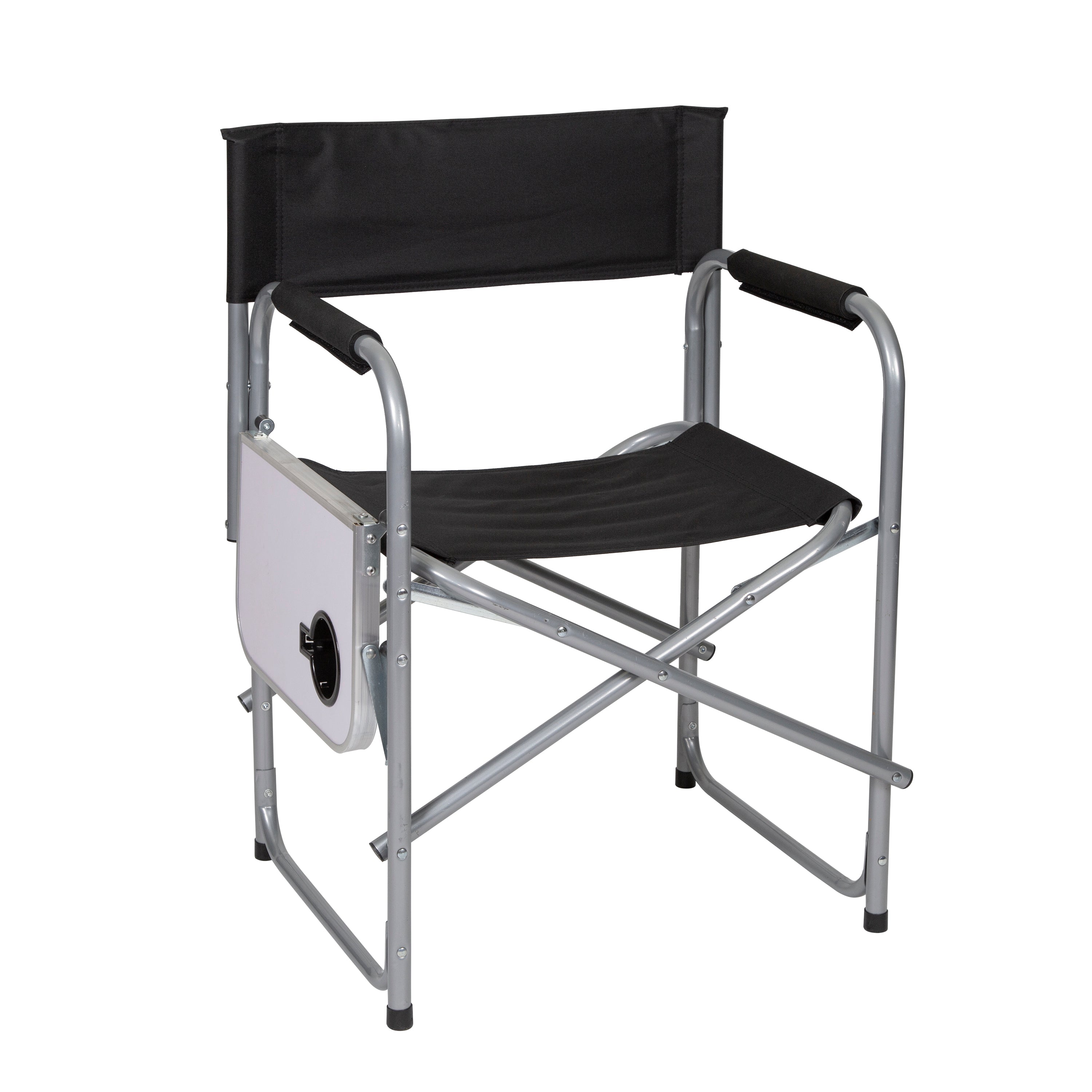 Folding Directors Chair With Side Table