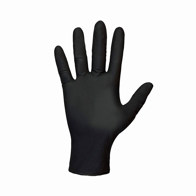 Shamrock 6Mil Black Nitrile Powder-Free Disposable Gloves - BOX