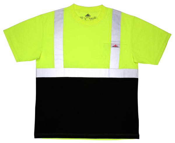 MCR Safety Class 2,T-Shirt,Birdeye,Wicking L