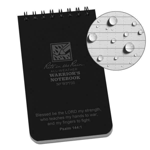 3 X 5 Notebook - Warrior Prayer