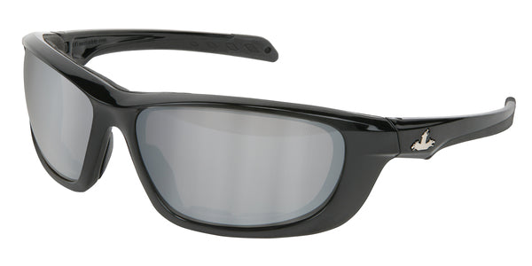 MCR Safety UD2 Foam Lined, Silver Mirror Lenses
