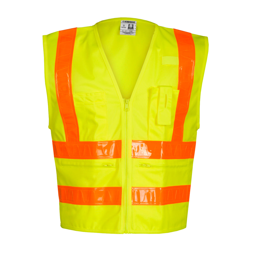 Kishigo Combined Performance 5 Pocket Solid Vest