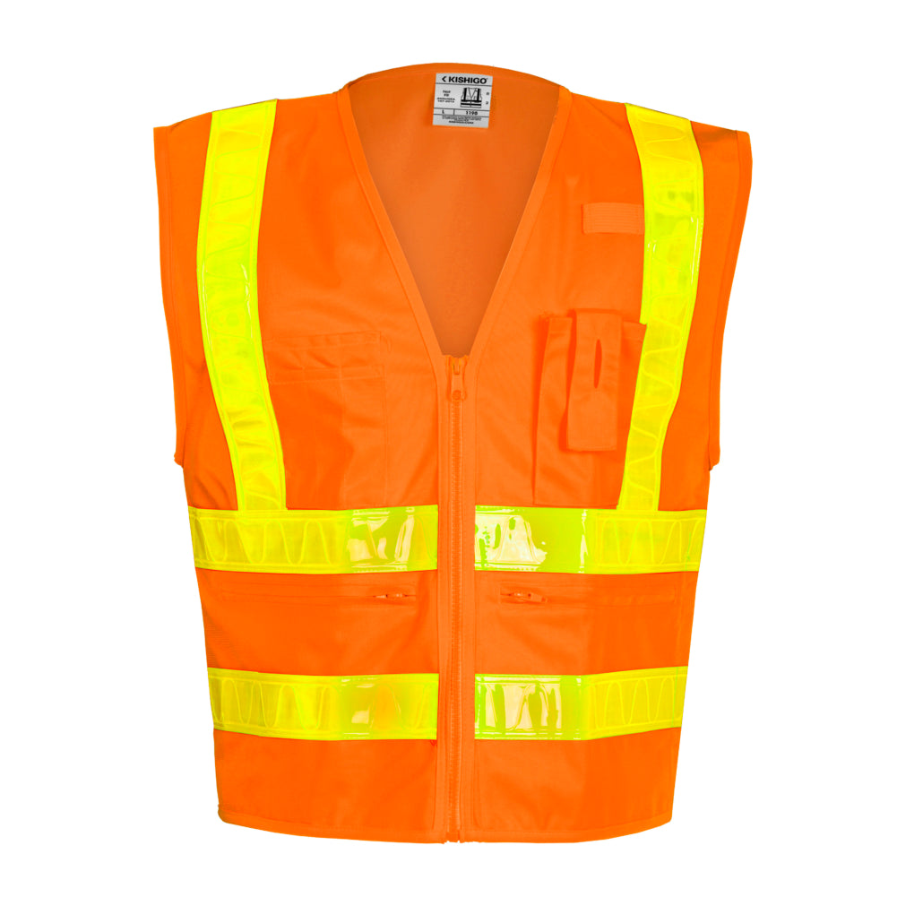 Kishigo Combined Performance 5 Pocket Solid Vest