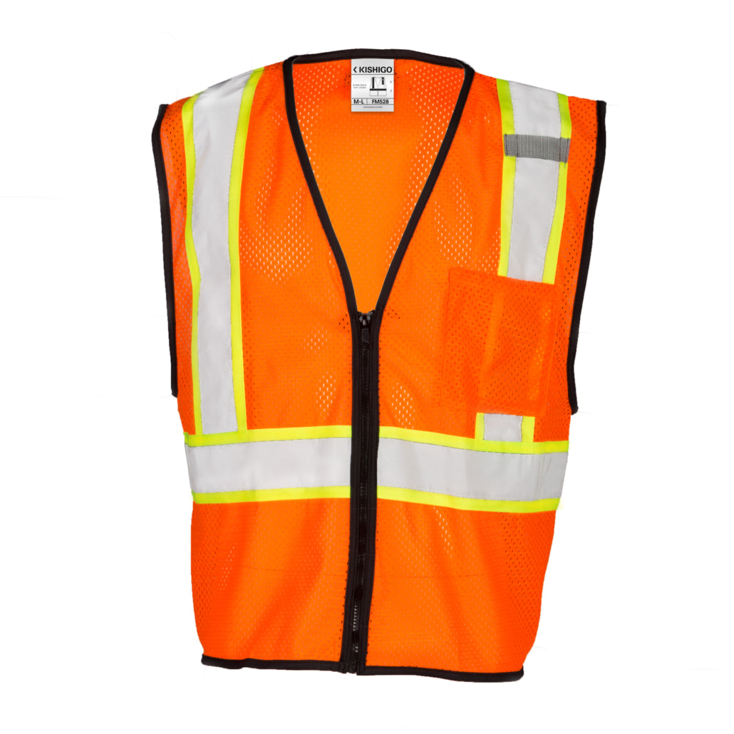 Kishigo Chemically Treated Contrast Mesh Vest