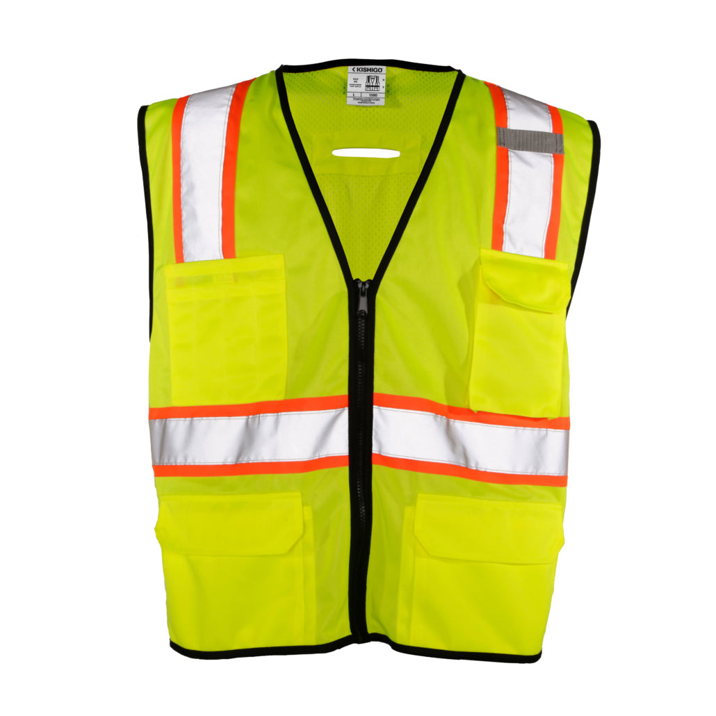 Kishigo 6 Pocket Contrast Vest