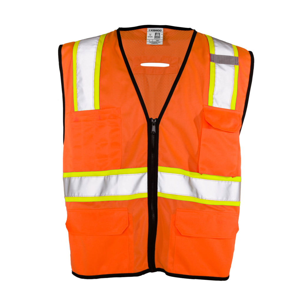 Kishigo 6 Pocket Contrast Vest