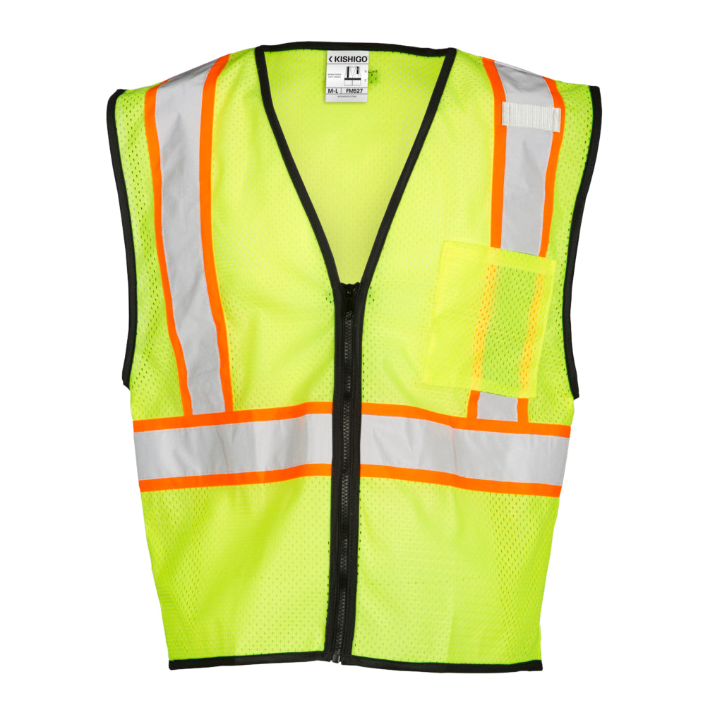 Kishigo Chemically Treated Contrast Mesh Vest