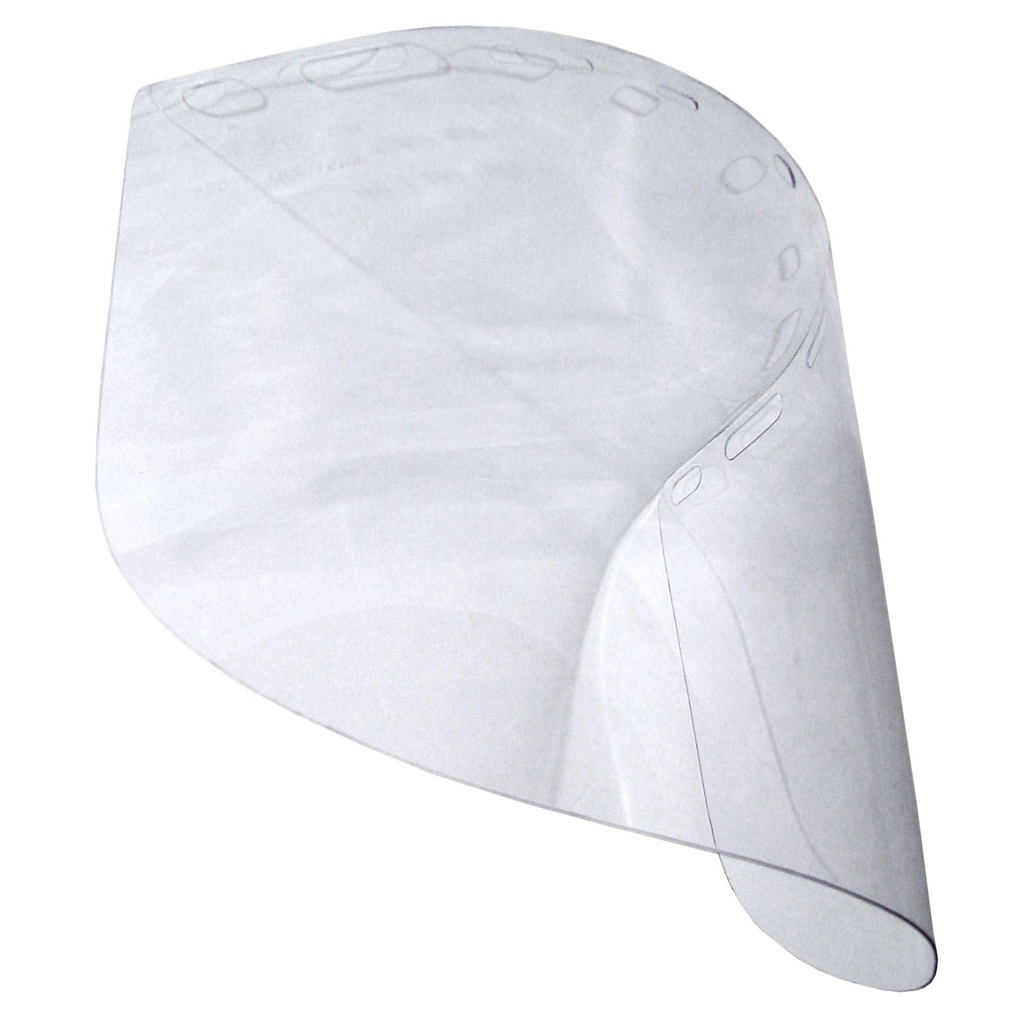 Radians Clear PC Face Shield - .040 x 8 x 15 1/2 Clear PC