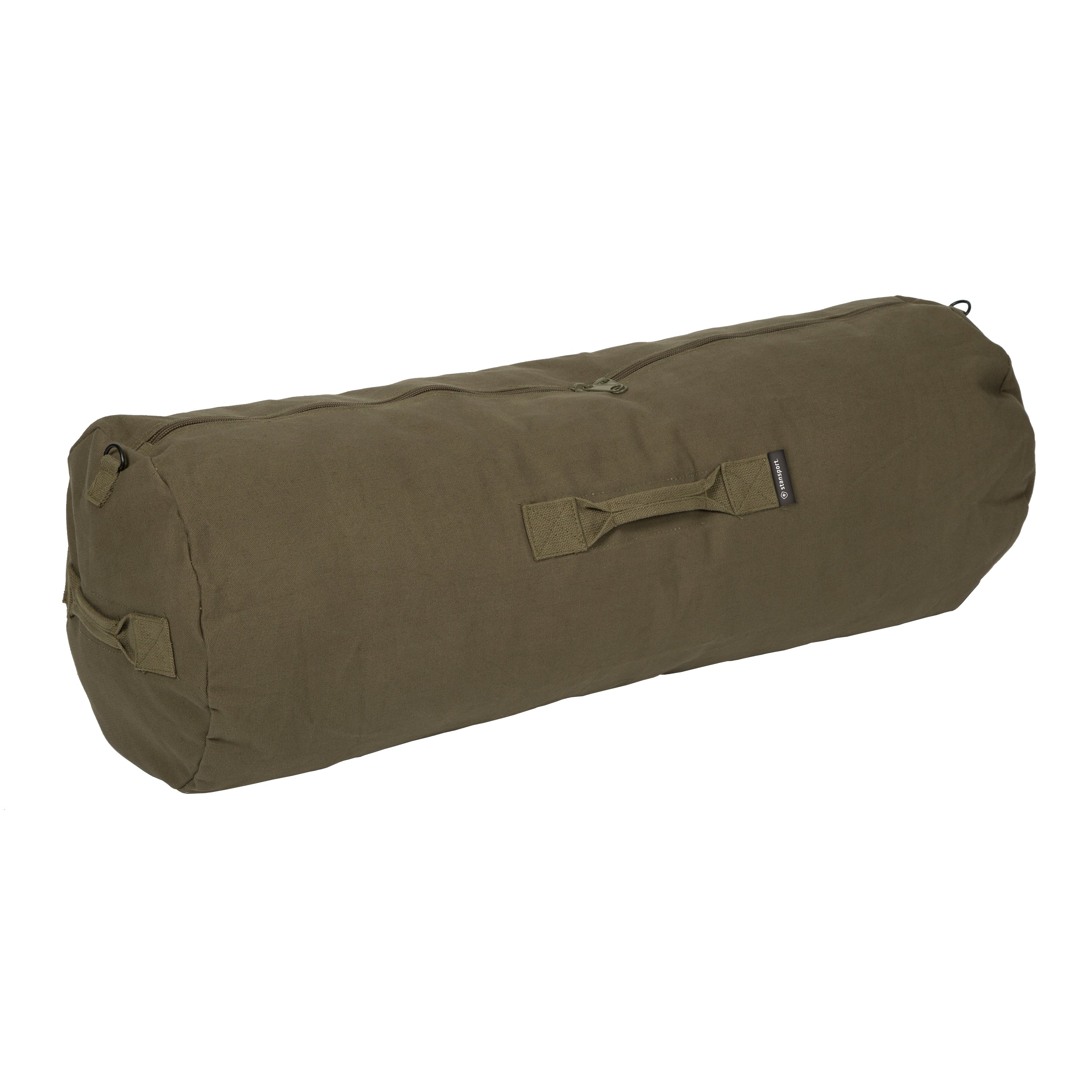 Duffel Bag With Zipper - O.D. - 36 In X 13 In X 13 In