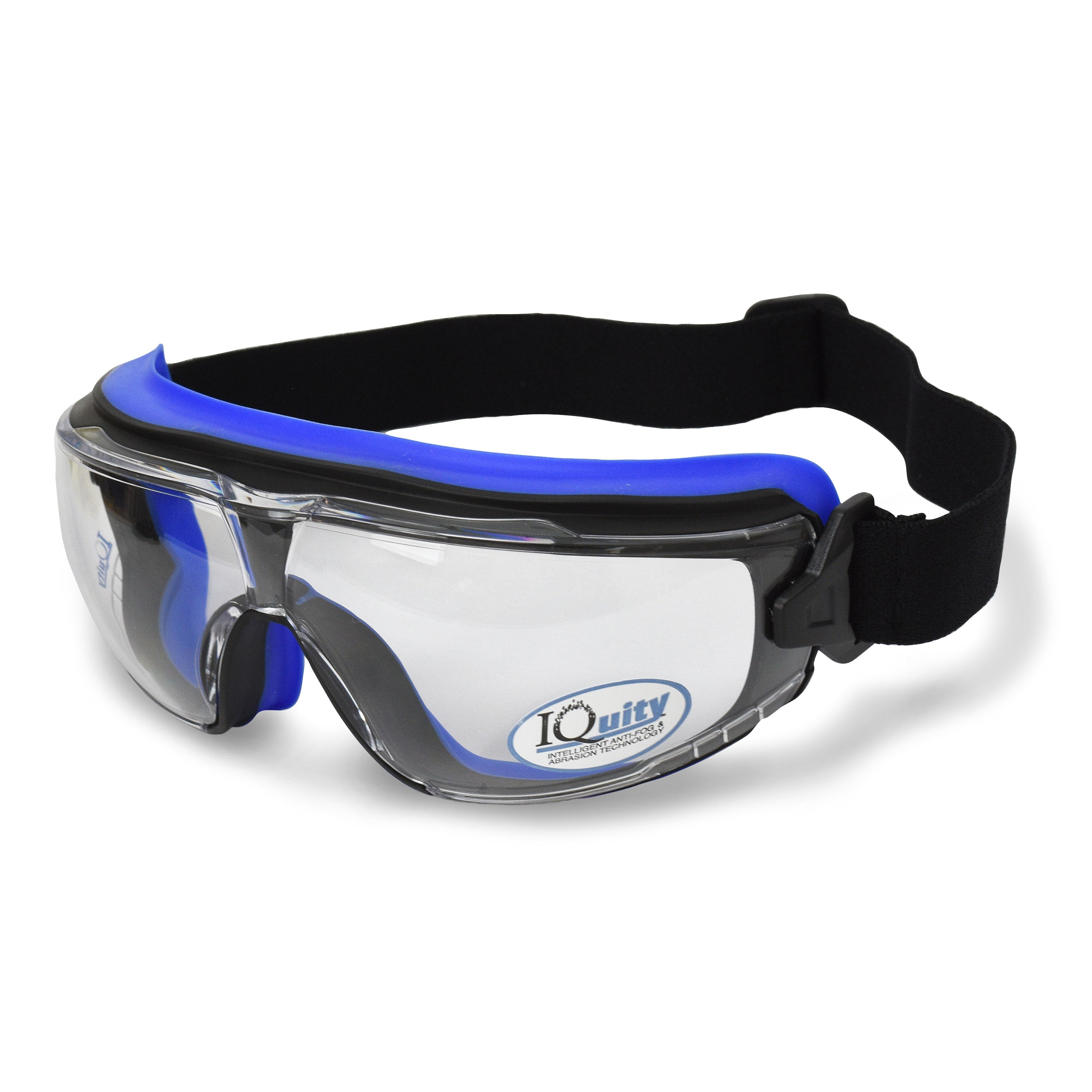 Radians LPX™ IQ - IQUITY™ Anti-Fog Safety Goggle - Black Frame - Clear IQ Anti-Fog Lens