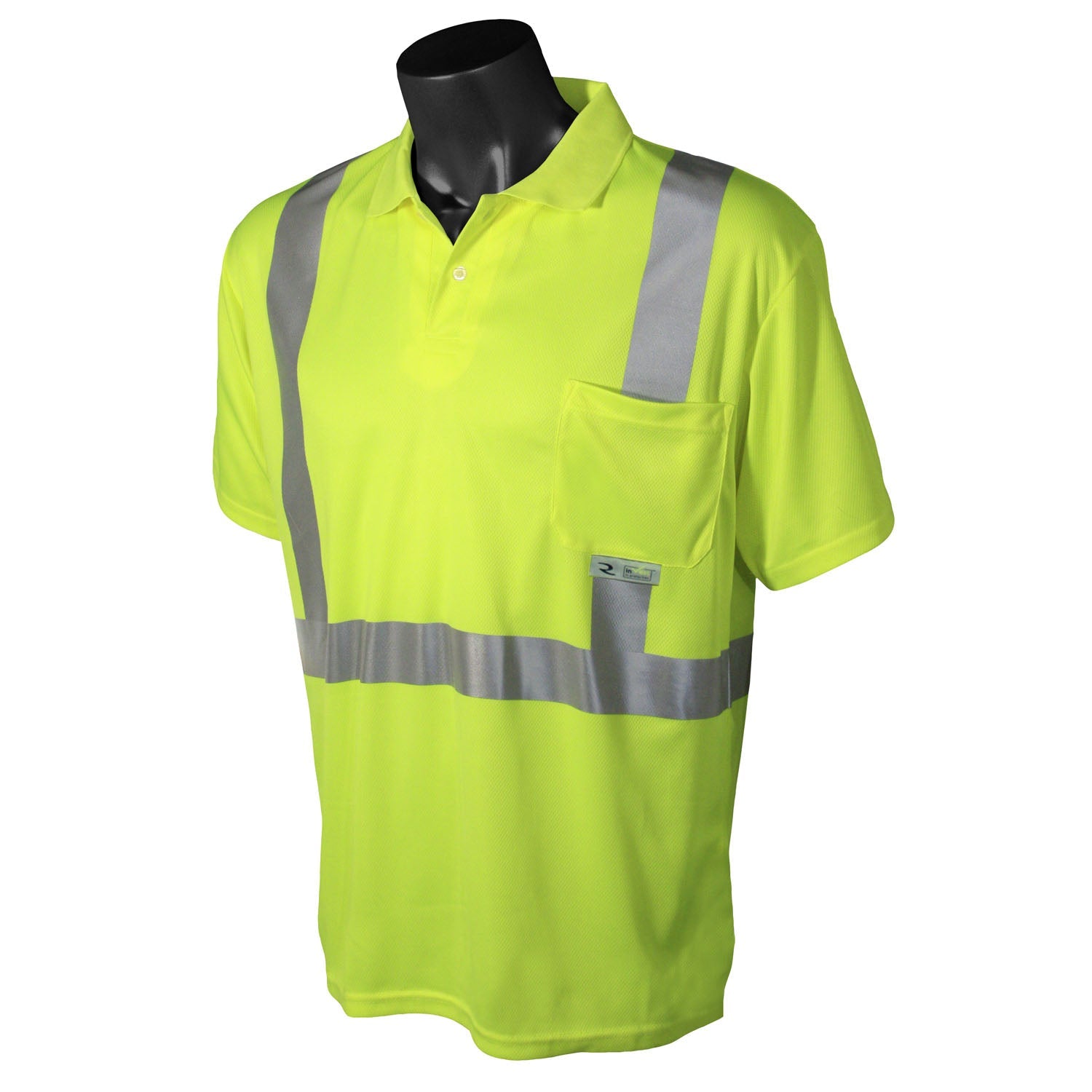Radians ST12 Class 2 High Visibility Safety Short Sleeve Polo Shirt