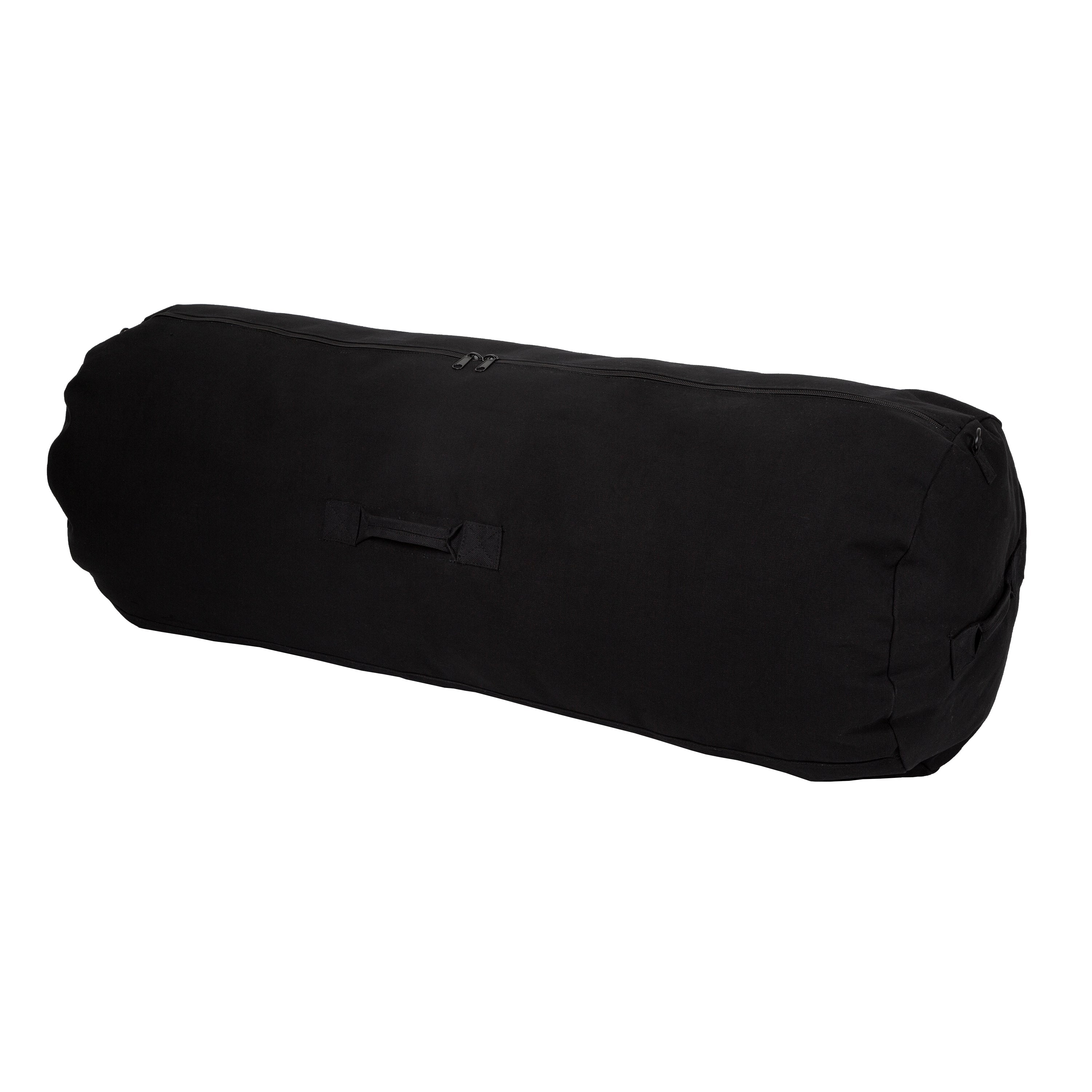 Duffel Bag With Zipper - Black - 50 In X 18 In X 18 In